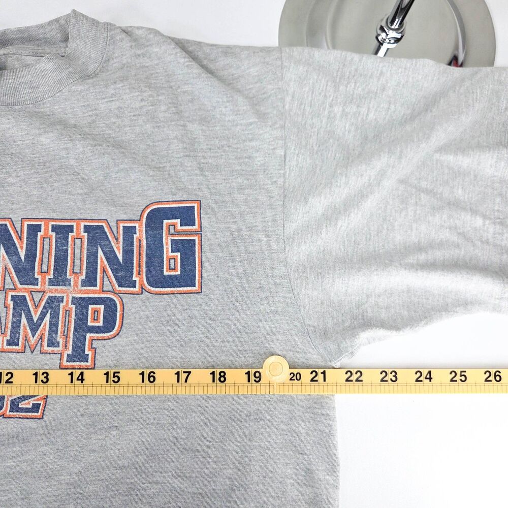 Vintage Y2K Chicago Bears Training Camp 2002 Cadre Athletic T Shirt Sz M